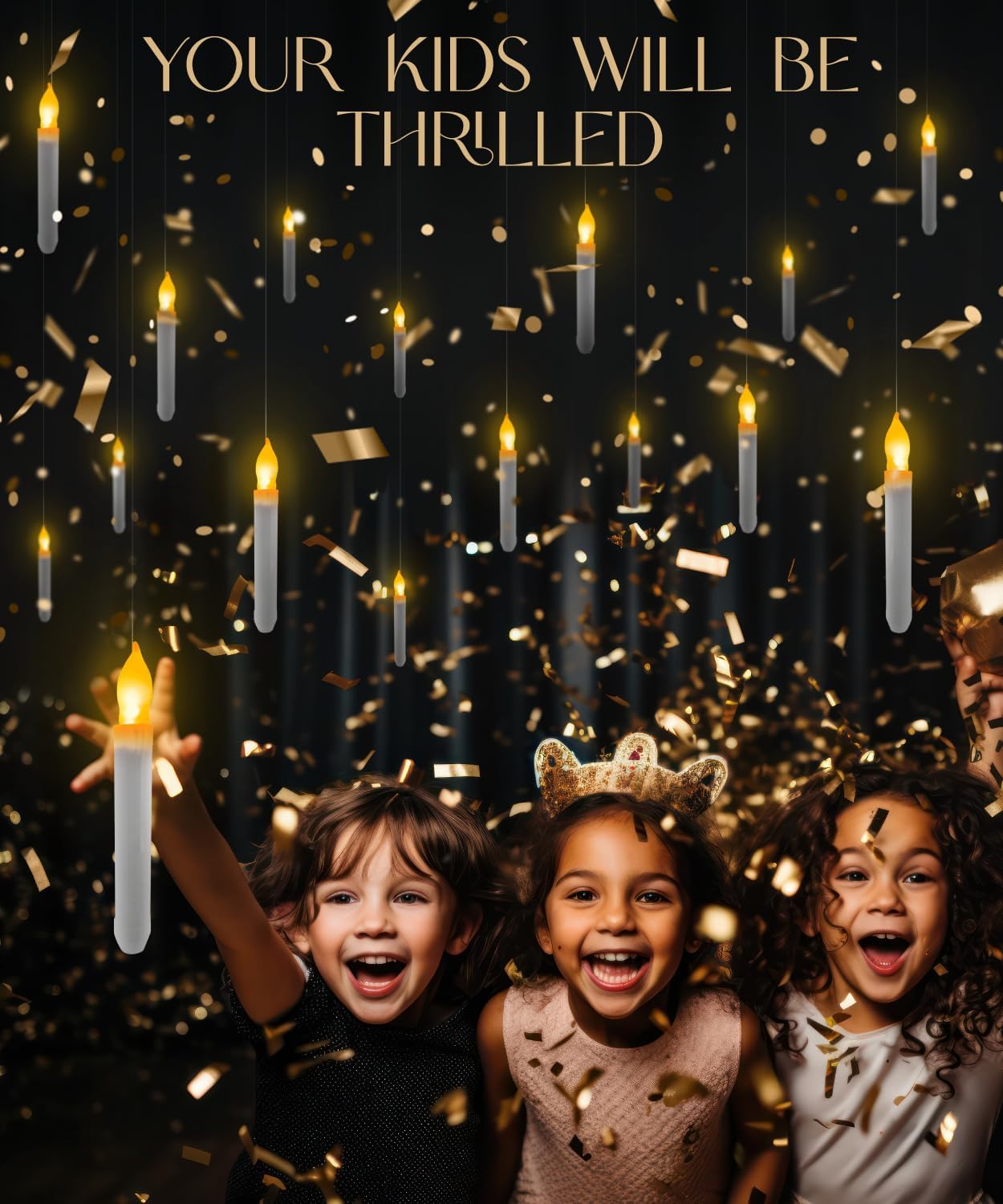 Magic Glow Floating Candles